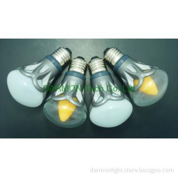 Clear glass lens LED bulb lighting 5.8W with 5000K, CE&ROHS approval